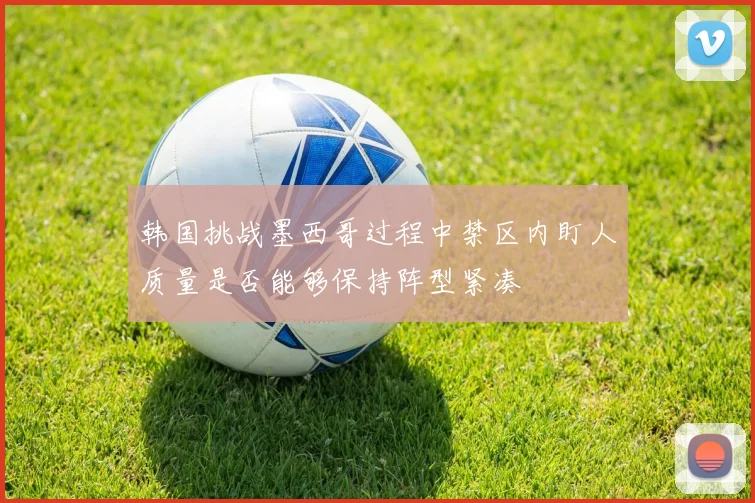 韩国挑战墨西哥过程中禁区内盯人质量是否能够保持阵型紧凑